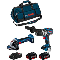 Bosch - Kit BK2013BAG (gsr 18V-110 c gws 18V-7 2 x 4,0 Ah GAL18V-40 hd bag)