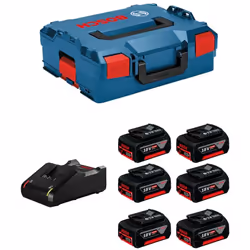 Power Set BOSCH Batteries BOSCH GBA 18V 5,0 Ah - Technologie COOLPACK pour jusqu'à 100 % de longévité en plus (par rapport à  ...
