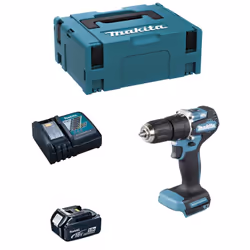 Perceuse à Percussion MAKITA DHP487 - Perceuse à Percussion puissante avec moteur brushless BL très efficace et compacte pour ...