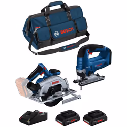 BOSCH Kit BK2022BAG Scie Circulaire BOSCH GKS 18V-57-2 Professional - Particulièrement compacte, la Scie Circulaire sans-fil  ...