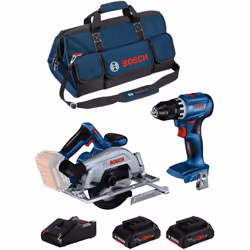 BOSCH Kit BK2025BAG Perceuse à Percussion BOSCH GSB 18V-45 Professional - La GSB 18V-45 possède un moteur sans charbon assura ...