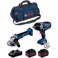 BOSCH Kit BK2026BAG Clé à Chocs BOSCH GDS 18V-1600 HC Professional - La GDS 18V-1600 HC Professional est une clé à chocs 3/4" ...