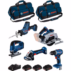 BOSCH Kit BK503BAG Perceuse-Visseuse BOSCH GSR 18V-45 Professional - Dotée d'un moteur sans charbon rallongeant sa durée de v ...