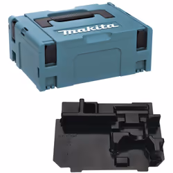 Coffret MAKITA MAKPAC 2 + Moulage DHP/DTD/DDF (837670-0) - Compatible avec : + Perceuse à Percussion MAKITA DHP + Visseuse à  ...
