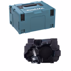 Coffret MAKITA MAKPAC 3 + Moulage DGA504/508/518 (838175-3) - Compatible avec : Meuleuse MAKITA DGA504 / DGA508 / DGA518 - La ...