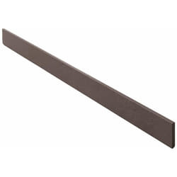 Poalgi - Plinthe pour receveur de douche gris Tundra, L.9 x l.100 cm, finition ardoise