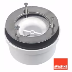 Bonde siphon avec coupelle en acier inoxydable et fixation à 3 vis Diamètre de drainage : 90mm Débit d'évacuation : 35 litres ...