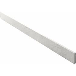 Poalgi - Plinthe pour receveur de douche blanc Blanco, L.15 x l.100 cm, finition ardoise