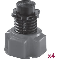 Lot de 4 pieds pour receveur de douche Wirquin réglables en hauteur de 88 à 172mm