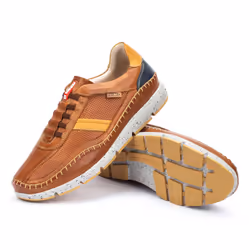 PIKOLINOS FUENCARRAL, Mâle, Adulte, Chaussures de sport à la mode, Bleu, Marron, Blanc, Jaune, 2,4 cm, Synthétiques