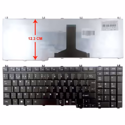 Portatilmovil TECA500NEG, Clavier, Espagnole, Toshiba, Toshiba Satellite A500, A505, A505D Series Toshiba Satellite L515, L55 ...
