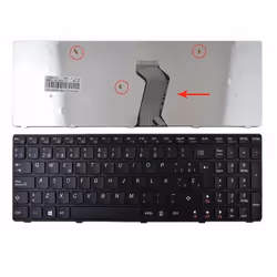 Portatilmovil TEC0116, Clavier, Espagnole, Lenovo, Lenovo Essential G500 Lenovo Essential G505 Lenovo Essential G510 Lenovo E ...