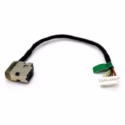 Portatilmovil JACK046, DC-in jack, HP, HP 15-AC134NS HP 250 G5 HP 250 G4 HP 15-AC010NR HP 15-AC000 HP 15 Series HP 15-DA HP 1 ...