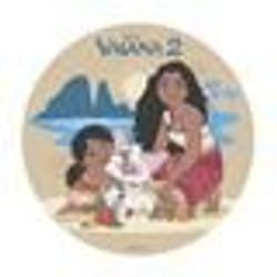 DISQUE AZYME COMESTIBLE 20 CM DISNEY VAIANA - DECOR GATEAU ANNIVERSAIRE ENFANTS