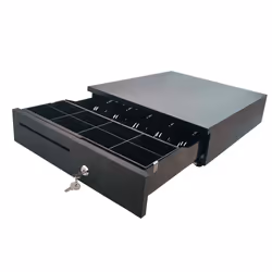 10POS CP-405N, Tiroir caisse manuel, Noir, 420 mm, 100 mm, 405 mm