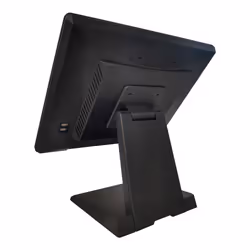 10POS 10T-17J648128W0 terminal de paiement J6412 2 GHz 17" Tactile Noir