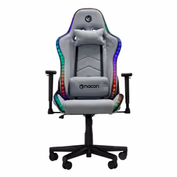 NACON PCCH-675-RGB Siège pour jeu vidéo Fauteuil de gaming Siège rembourré Gris