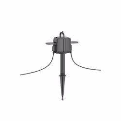WOOX R6079 prise de courant Type F Noir
