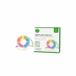 WOOX R5149, Eclairage intelligent par bande, Wi-Fi/Bluetooth, Transparent, Bleu, Vert, Rouge, 3000 K, 6500 K