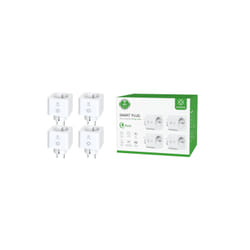 WOOX R6113-4PACK Prise intelligente 3680 W Blanc