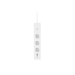 WOOX R6132 prise d’alimentation Smart 3 sortie(s) CA Type F (CEE 7/4) 1,5 m 4 3680 W Blanc
