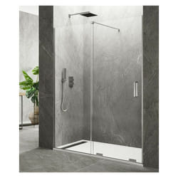 Paroi de douche kenna fixe + coulissant Mesure: 115-120 cm