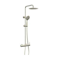 Colonne de douche télescopique inverter r nickel monocommande