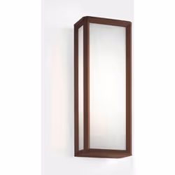 LEDS C4 Skat Lanterne murale extérieure LED Box Marron, Blanc IP65 21.8W 2700K | Finition : Blanc | Matériau : polycarbonate ...