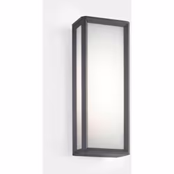 LEDS C4 Skat Lanterne murale à LED d'extérieur Urban Grey, White IP65 21.8W 2700K | Finition : Blanc | Matériau : polycarbona ...