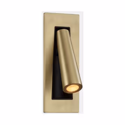 LEDS C4 Gamma Encastré LED Lampe de Lecture Encastrée Pliable Or Mat IP20 2.1W 2700K | Finition : Or mat | Matériel : Alumini ...