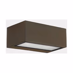 LEDS C4 Nemesis LED 70x170mm LED d'extérieur Up Down Marron clair, Opale IP65 10,5W 2700K | Fini : Brun | Matériel : Verre Ha ...