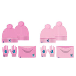Ensemble Bonnet et gants fille Disney Stitch