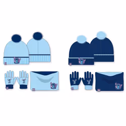 Ensemble Bonnet et gants enfant Disney Stitch
