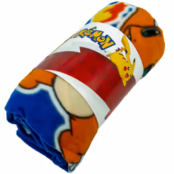 Pokémon Couverture Pikachu 100 x 140 cm Multicouleur Polyester