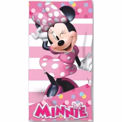 Serviette de Plage - Disney - Minnie - 100% Microfibre - 70x140 cm - 250 Gsm