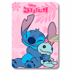Plaid Stitch - couverture lilo et stitch