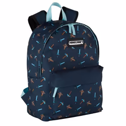 DAM. Sac à dos américain Pica Pica de Minecraft. Compartiment pour ordinateur portable.
