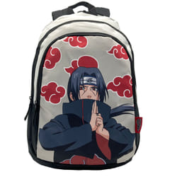 DAM. Sac à dos principal à double compartiment Naruto Itachi, de grande capacité et adaptable au chariot.