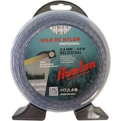 Avalon - Fil hélicoïdal en Nylon Universel pour débroussailleuse et Tondeuse (24 mm x 44 m)
