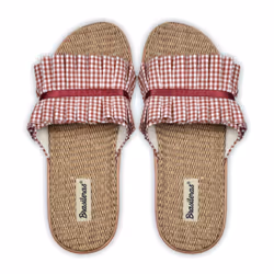 Brasileras UBICY12_34-35 Chaussure Sandales Femelle Rouge