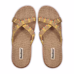 Brasileras UBAMA14_38-39 Chaussure Sandales Femelle Jaune