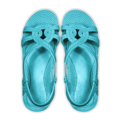 Brasileras UBKEMA674_33 Chaussure Sandales Femelle Turquoise