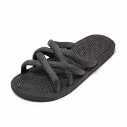 Brasileras UBGES10_39 Chaussure Sandales Femelle Noir