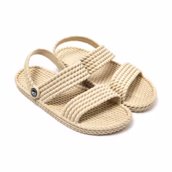 Brasileras UBGAD27_36, Sandales, Femelle, Adulte, Beige, Caoutchouc, 1 pièce(s)