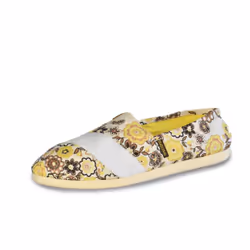 Brasileras UEBAN14_36 Chaussure Espadrilles Femelle Jaune
