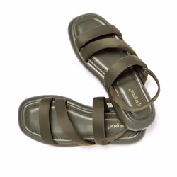 Brasileras UEKIN24_38 Chaussure Sandales Femelle Vert