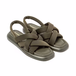 Brasileras UEYAK24_37 Chaussure Sandales Femelle Vert