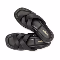 Brasileras UEYAK10_38 Chaussure Sandales Femelle Noir