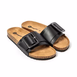 Brasileras UEGET10_37 Chaussure Sandales Femelle Noir