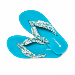 Brasileras UBHIS674_40 claquette et tong Femelle Turquoise